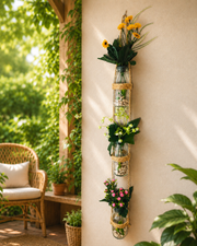 FloraCascade™ Vertical Wall Vase Planter