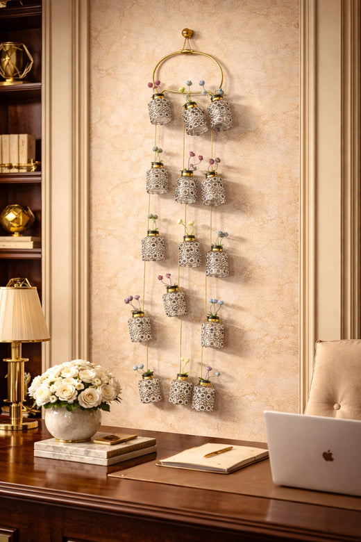 Luxury Hanging Wall Decor Flower Pots