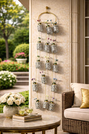 Luxury Hanging Wall Decor Flower Pots