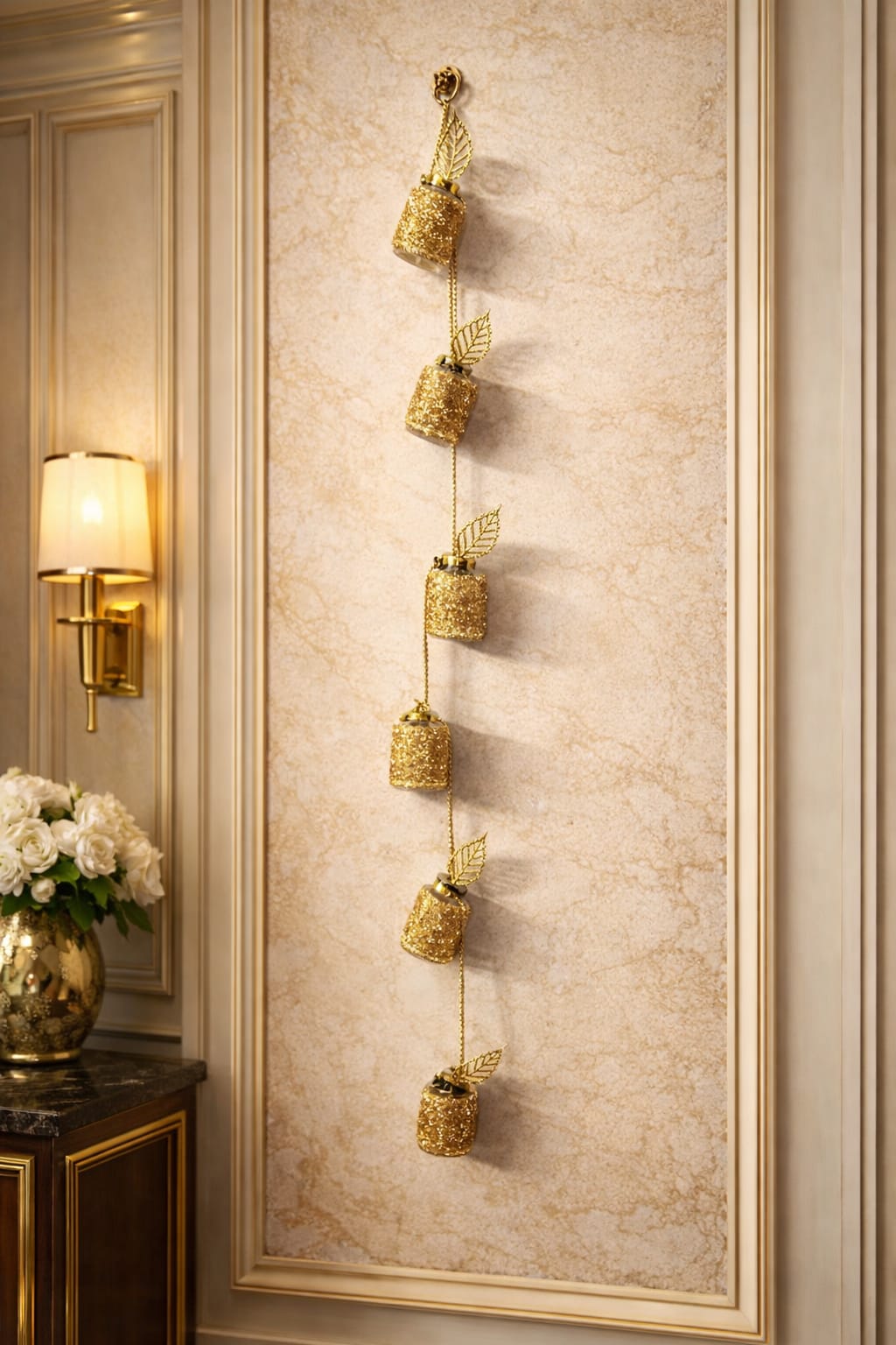 Golden Cascade™ Luxury Wall Planter