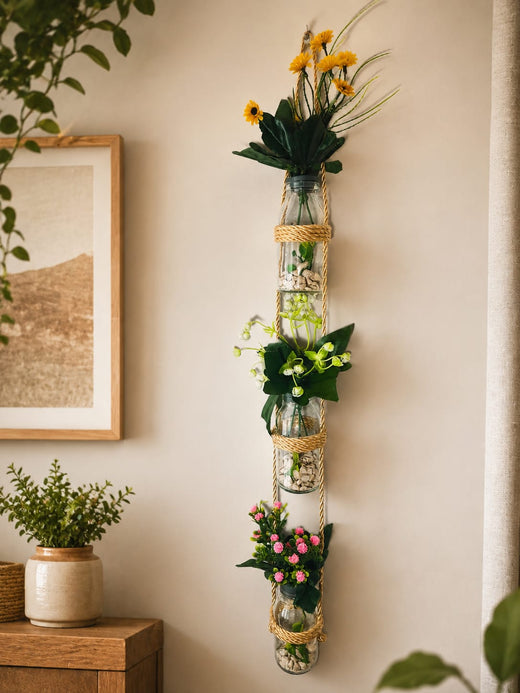 FloraCascade™ Vertical Wall Vase Planter
